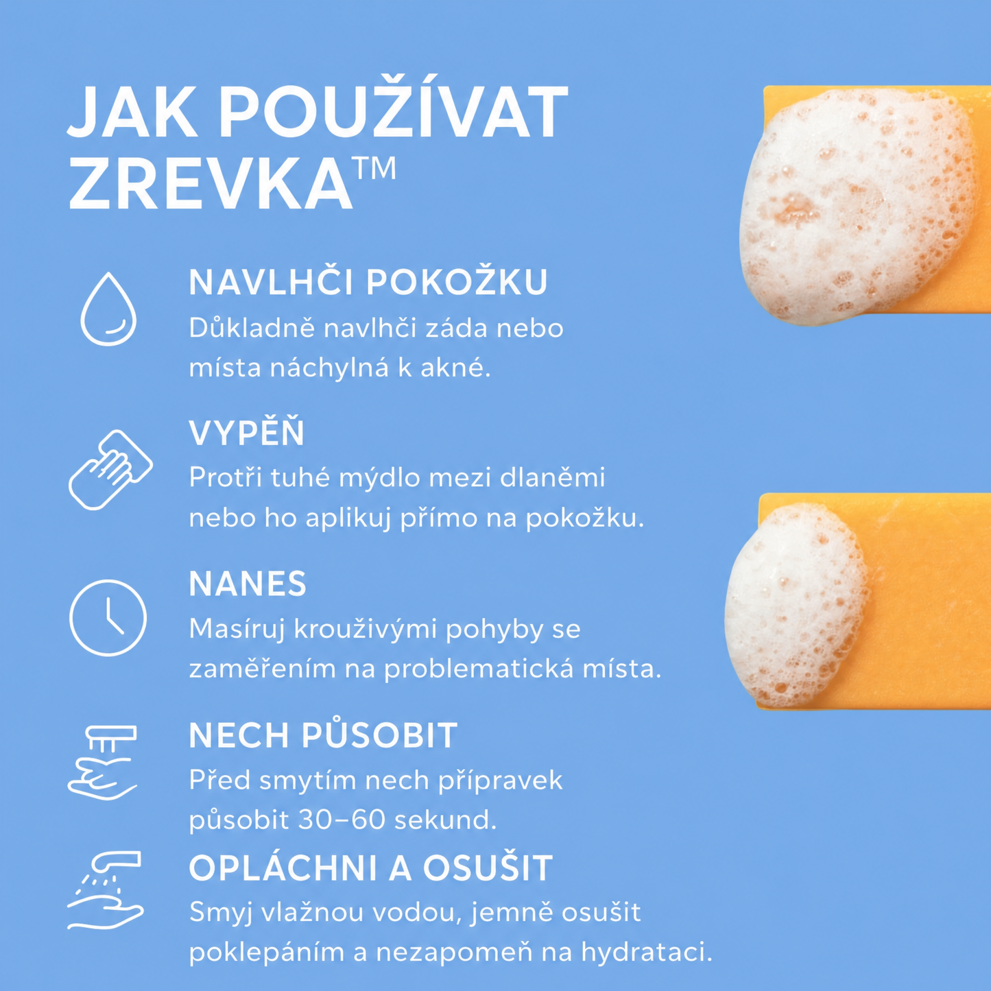 Zrevka – Přírodní mýdlo proti akné