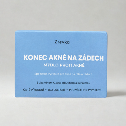 Zrevka – Přírodní mýdlo proti akné